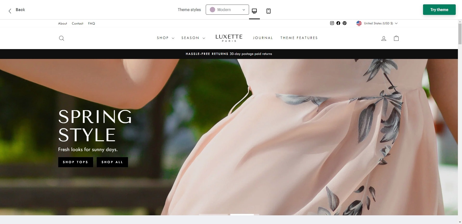 impulse seo shopify theme