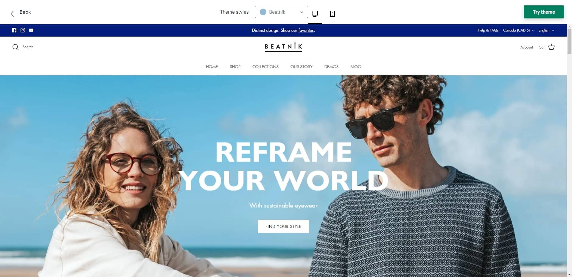 symmetry seo shopify theme