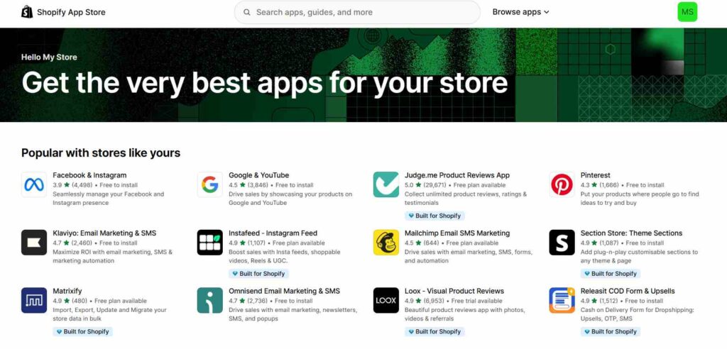 Shopify plus cost - apps