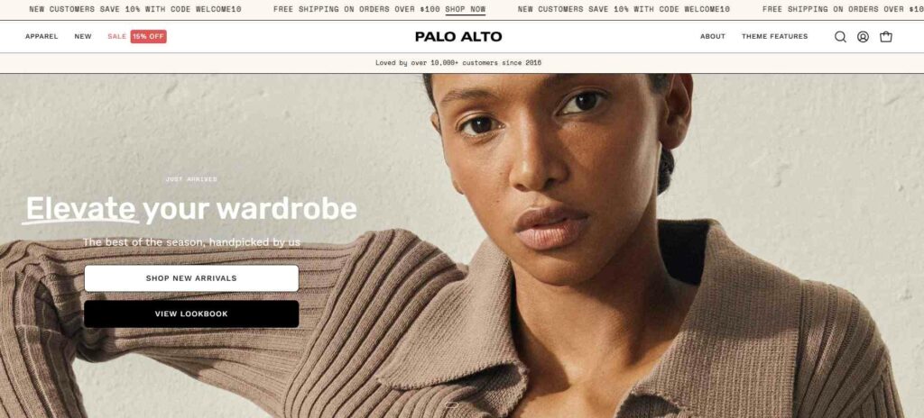 palo alto customizable shopify themes
