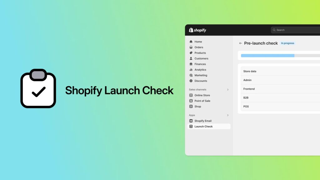 Shopify Launch Check App