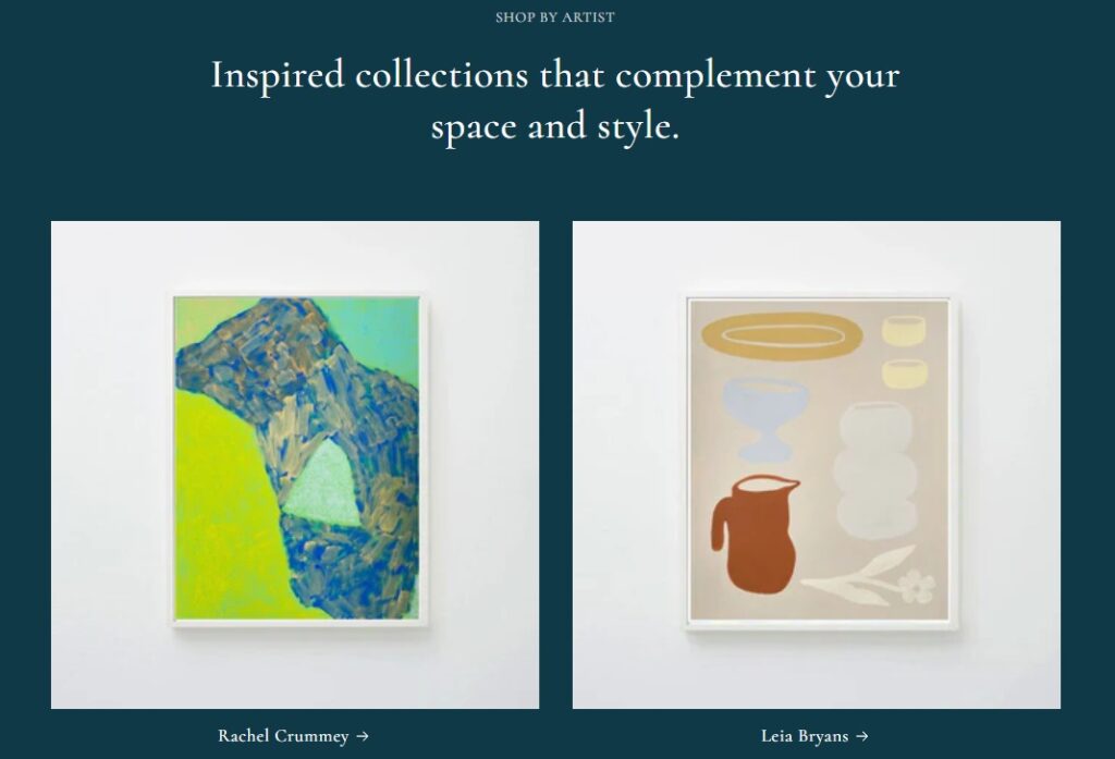 Studio shopify theme - collections