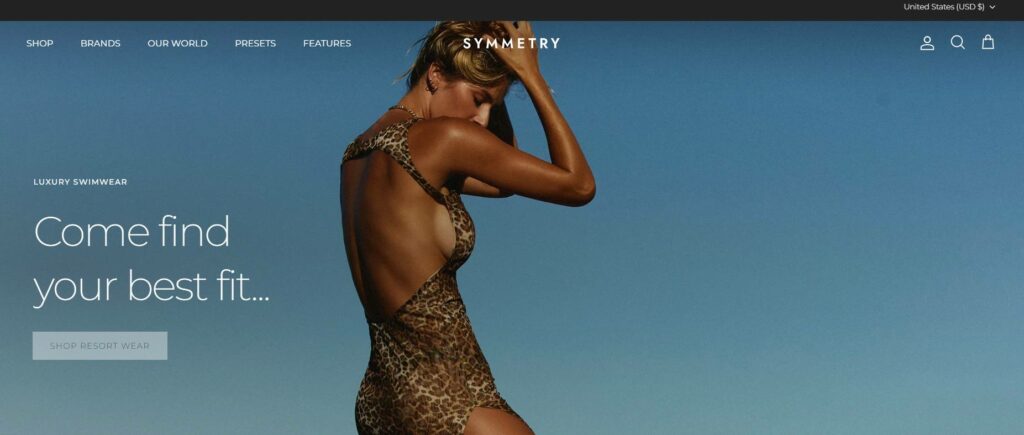 Symmetry preset - symmetry shopify theme