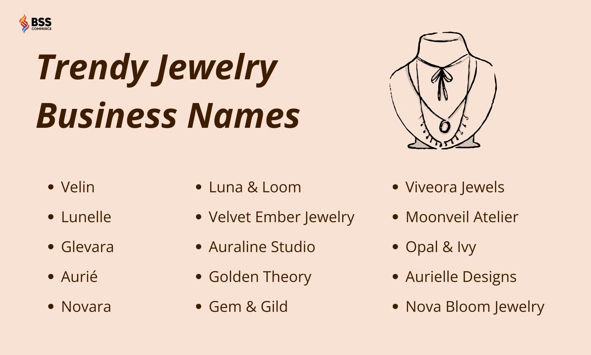 Jewelry Business Names ideas - bonus