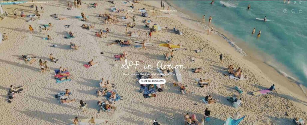 Amplify preset of Broadcast Theme Shopify 