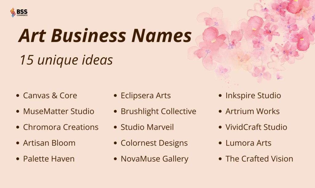 art business names