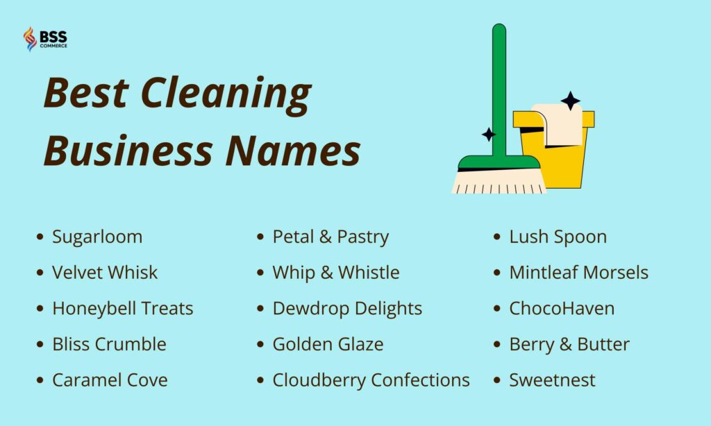 cleaning business names
