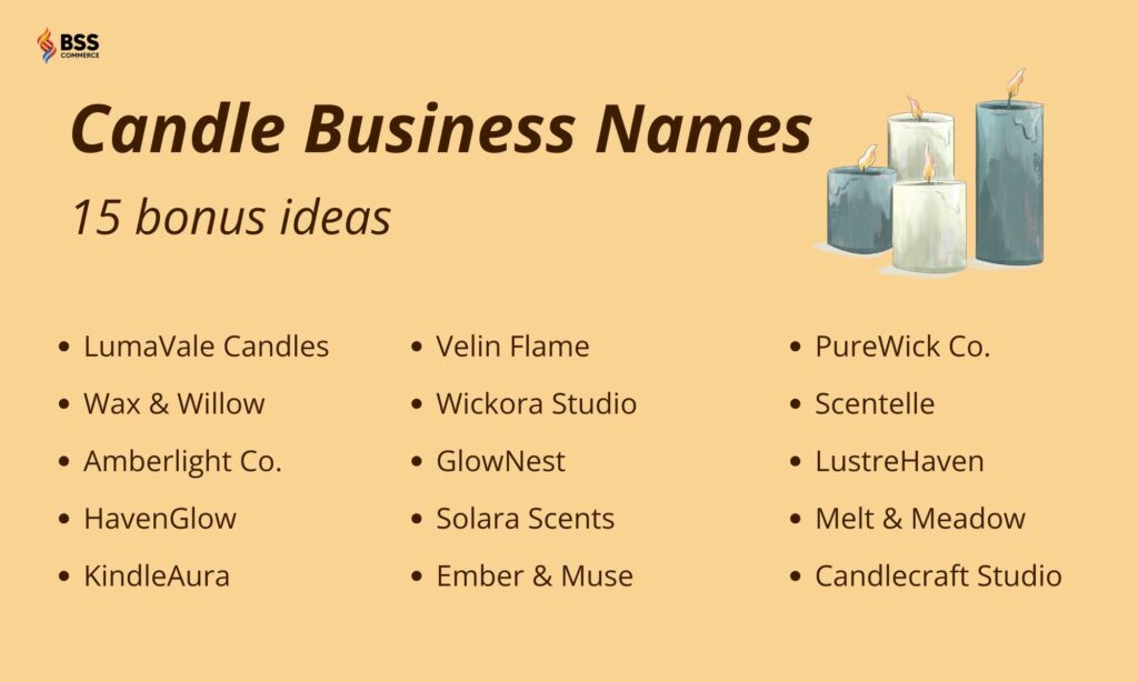 candle business names