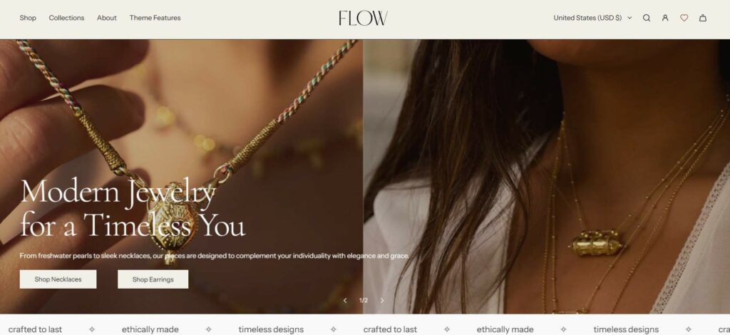 Timeless - Shopify Theme Flow preset