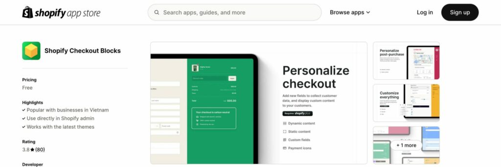 best checkout apps for shopify