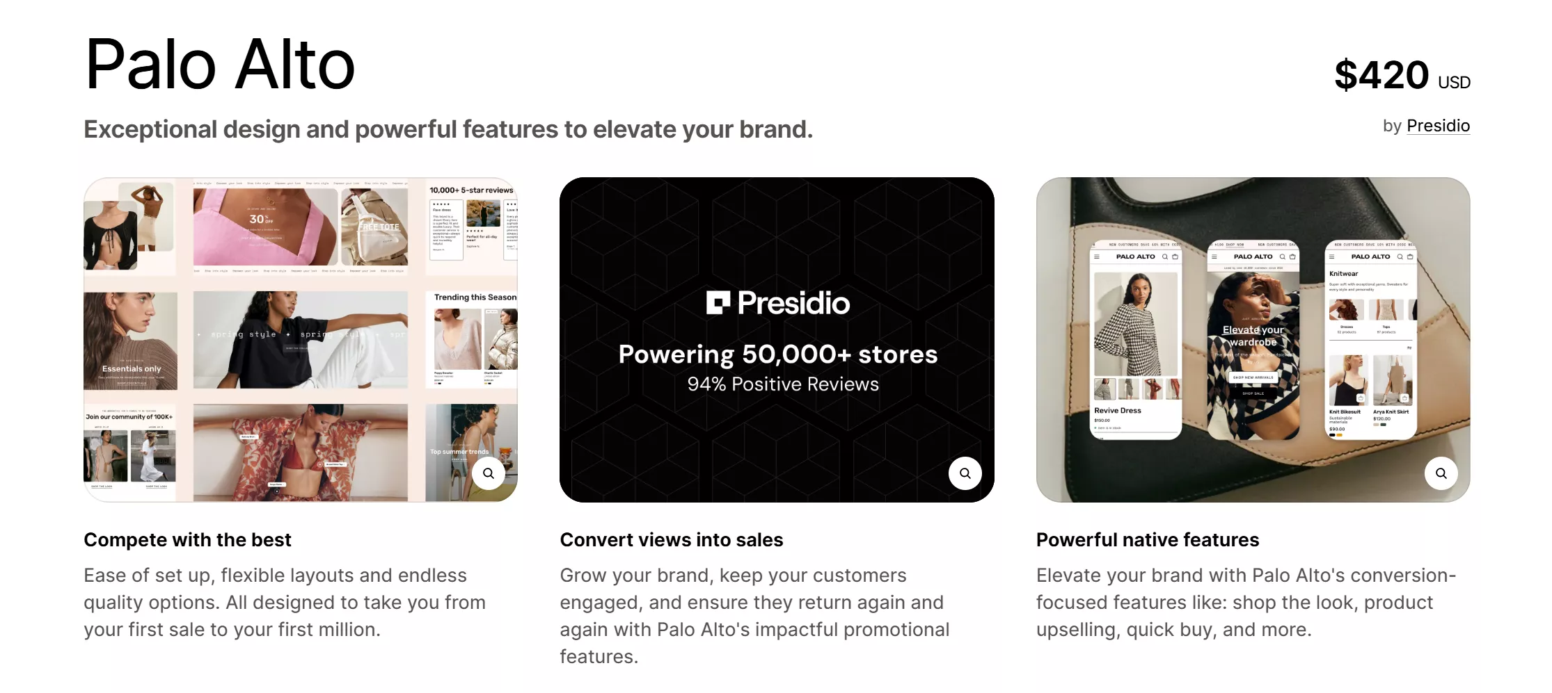 palo alto theme features