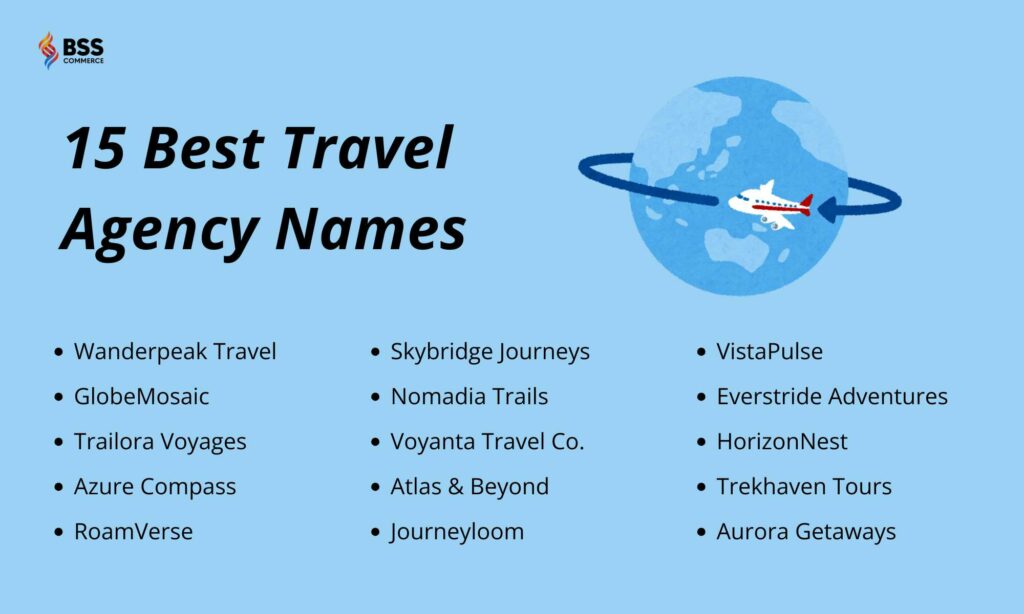 best travel agency names