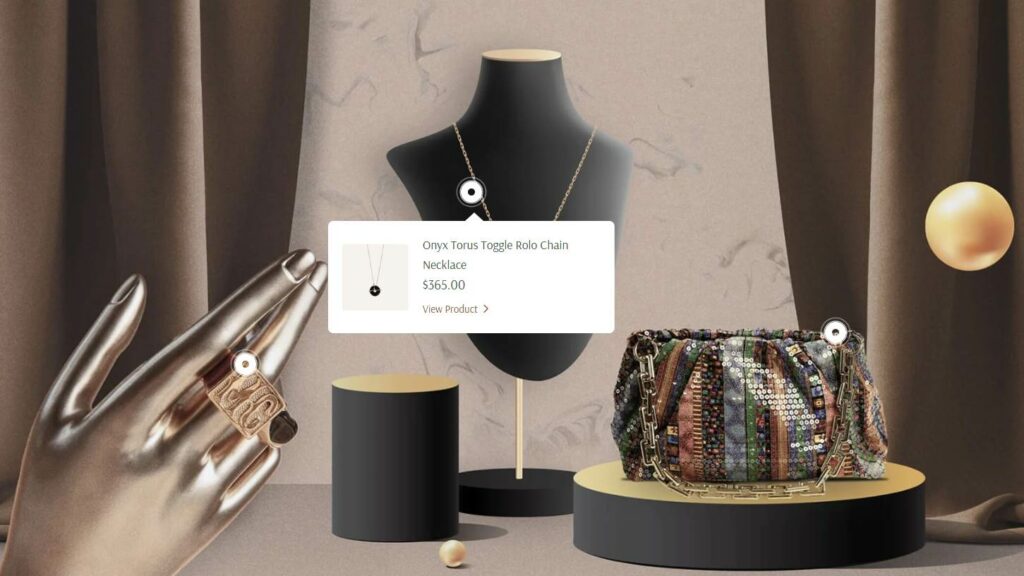 Image hotspot in Vision Theme Shopify