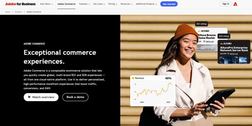 Adobe Commerce (Magento) - omnichannel platform for ecommerce