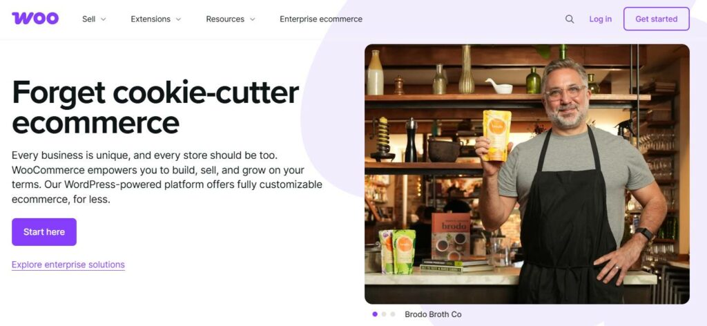 WooCommerce - ecommerce platform for B2B