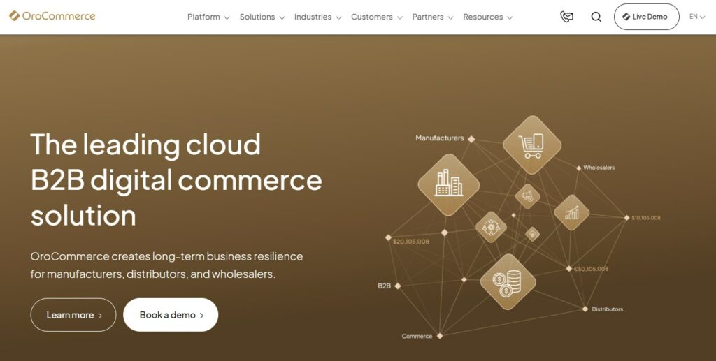 OroCommerce - ecommerce platform for B2B