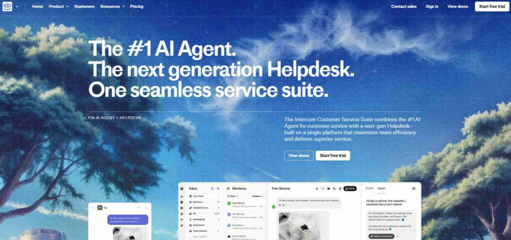 Intercom - omnichannel communication platform