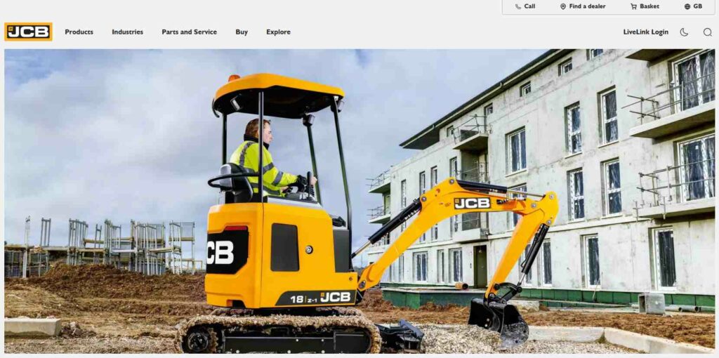 example of JCB B2B using Adobe Commerce