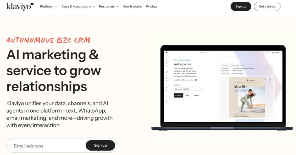 Klaviyo - omnichannel marketing platform