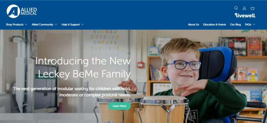 Allied Medical homepage