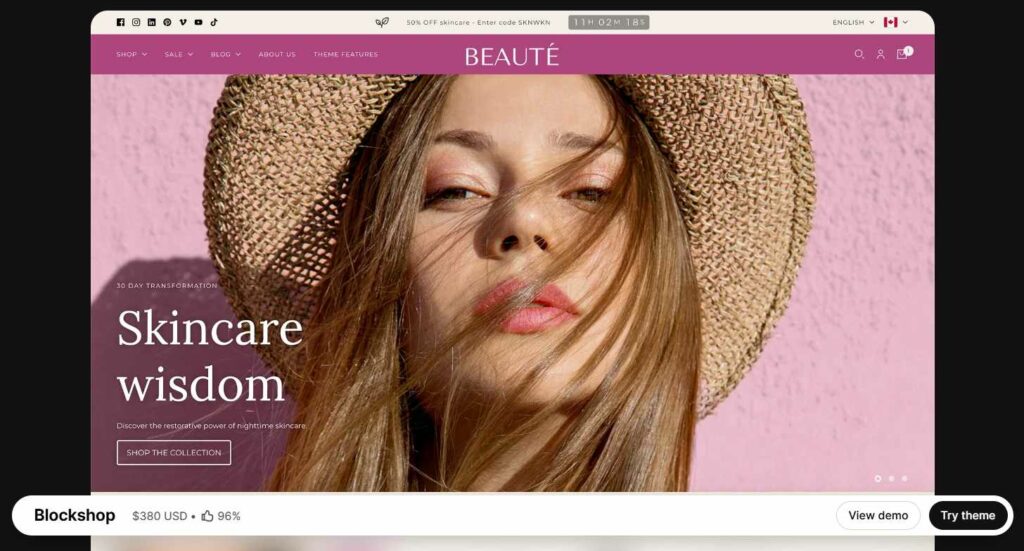 blockshop shopify theme overview