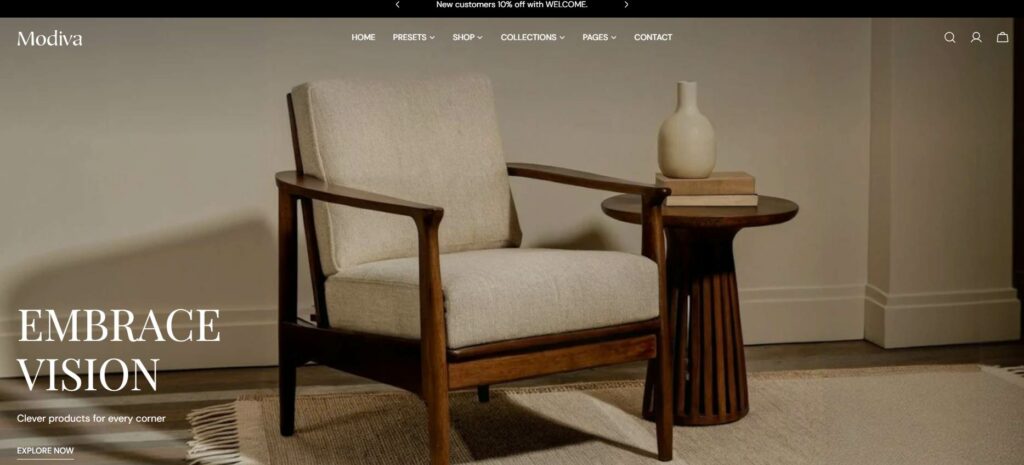 Sleek-Shopify-Theme-Modiva-style
