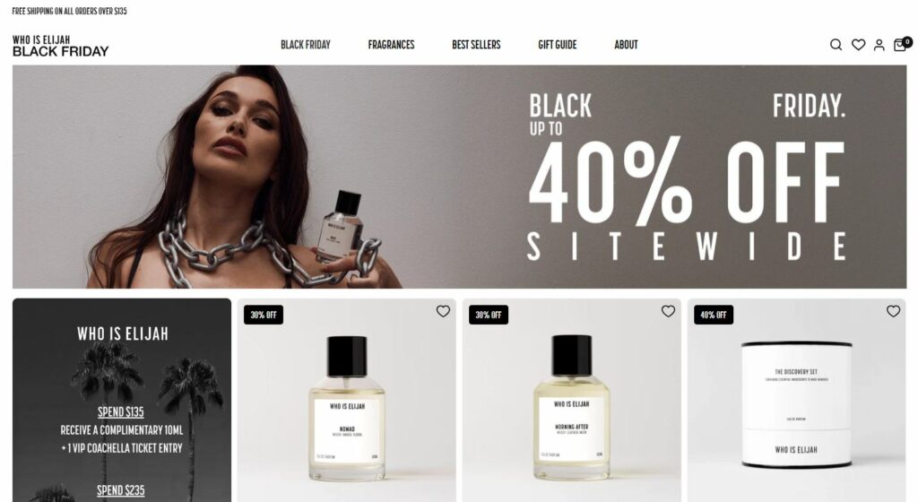 Shopify B2B example - WHO IS ELIJAH