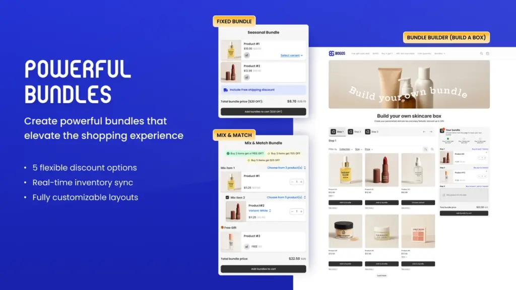 Bogos Shopify app